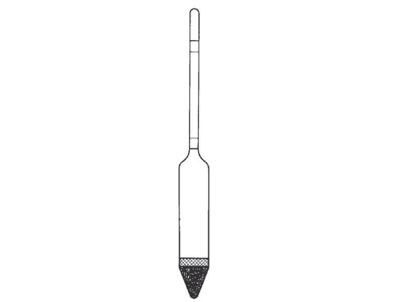 Hustomer prevádzkový 950-1000kg/m3 bez teplomera