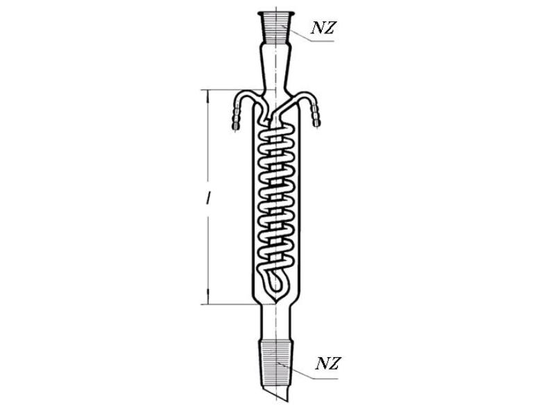 Chladič špirálový Dimrotha 160mm 2xNZ29/32, 8261