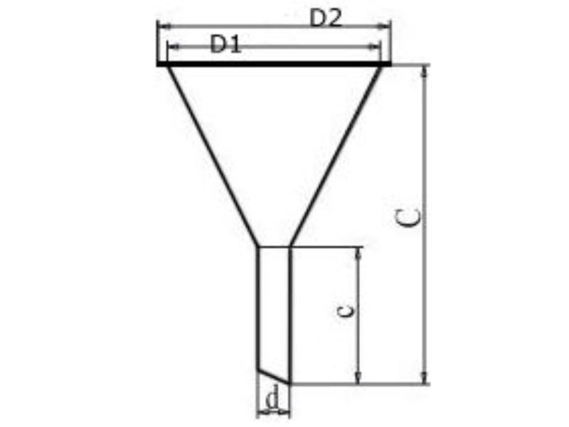 Lievik nerez 2800 ml, Ø 240 mm x 210mm