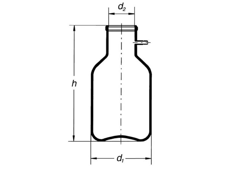 Odsávačka 100 ml, sklenená olivka, 2420