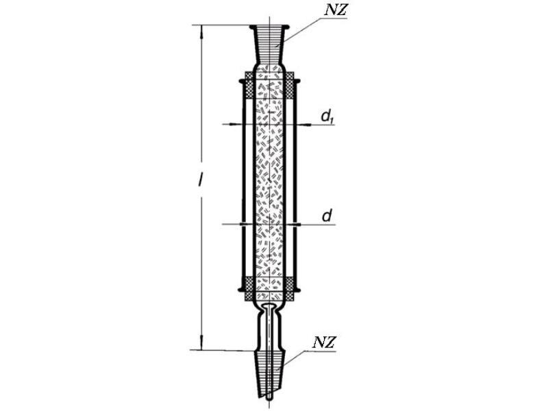 Kolóna destilačná Hempla 300mm NZ14/23, 8321