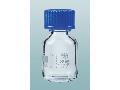 Reagenčná fľaša GL 32 50ml, modrý uzáver, Retrace Code, 2070/M