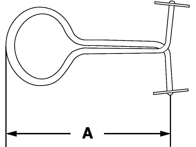 Tlačka Mohrova hadicová Ø 30x60 mm