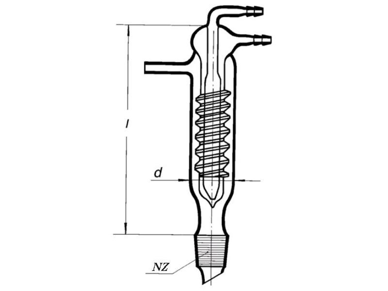 Chladič spätný Friedrichsa 220mm NZ29/32, 8265