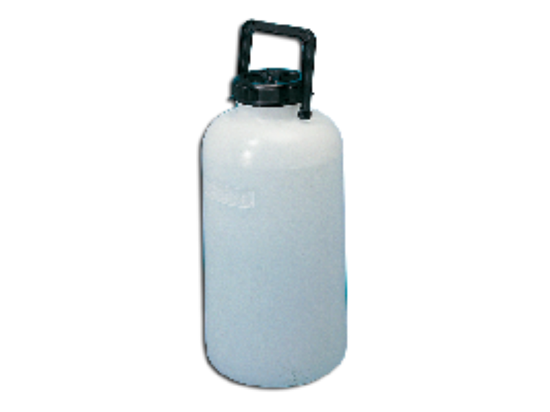 Fľaša zásobná HDPE 10L, uzáver Ø 100mm, držadlo