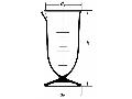 Džbán odmerný zvonkovitý 250 ml, 1686