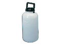 Fľaša zásobná HDPE 5L, uzáver Ø 85mm, držadlo